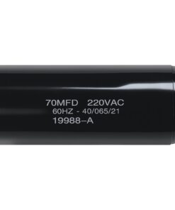 Garage Door Opener Capacitor 19988A for Genie, 70 MFD 220 VAC 60 Hz, Replacement Compatible with 19988A, 19988, X-19988-A, Thickened, Explosion Proof 000954419988A.S Part