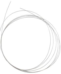 Diamond Wire Saw, 0.25mm x 1 Meters, Cutting Wire Superfine Blade Tool Suitable for Ceramics Diamond Jade Ceramic Tiles Stone Materials with Minimal Loss, Circular Ultra Fine Thickness