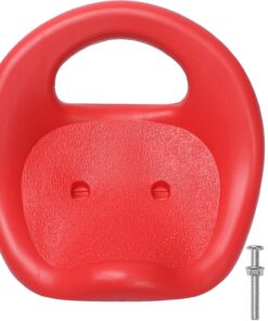 Tricycle Seats Replacement Parts for Kids Toddler Bikes, Durable Thickened Adjustable Vintage Backrest Saddle for Steer Stroll 3 Wheels Balance Rider Trikes Kart Drift Racing Cart, with Mount Screws