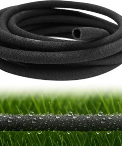 1/2 Inch Soaker Hose for Drip Irrigation Tube, Rain Barrel, 23ft Long Snip Extension Tubing Line for Gardeners Self Watering System, Planters Borders, Vegetable Plots, Hydroponics, Raised Beds Outdoor